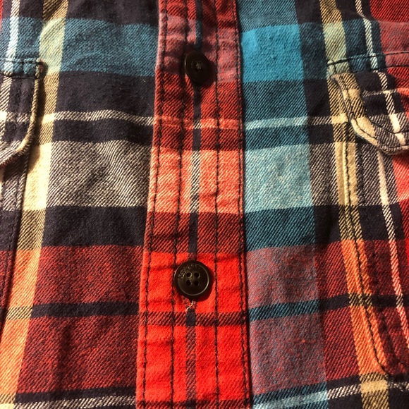 Aeropostale XL plaid men’s shirt long sleeve 100%cotton - Picture 2 of 9